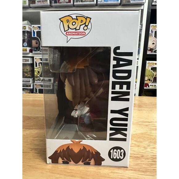 Jaden Yuki Yugioh Funko Pop #1603 Yu-Gi-Oh! Animation Anime Trading Card Game TV - Picture 4 of 6